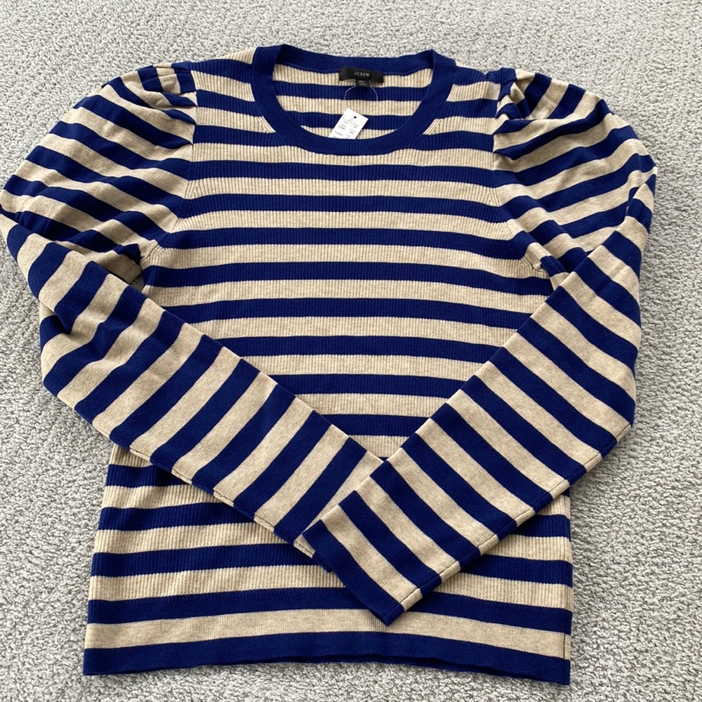 NWT J.Crew Stripe Sweater
